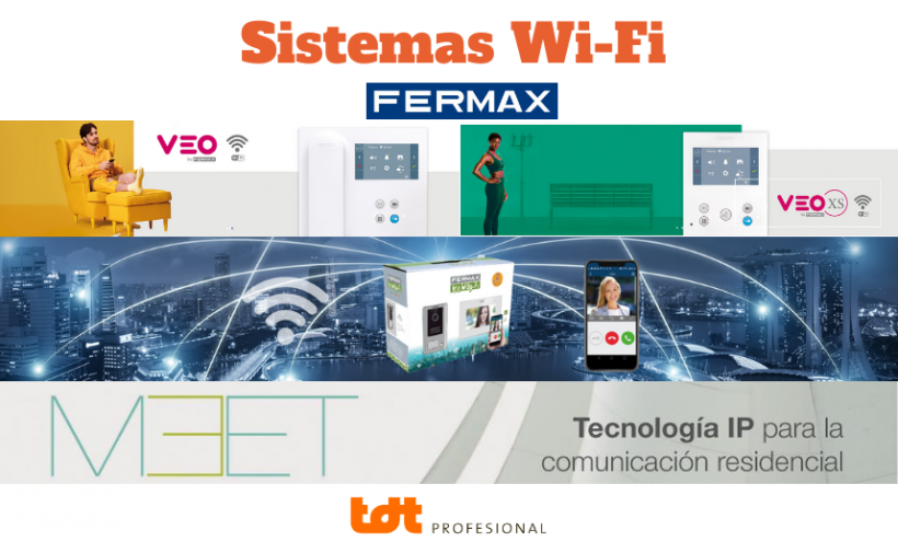 Dispositivo Wi-BOX tecnología VDS para desvío llamada Wifi VDS de la  vivienda al FERMAX 3266