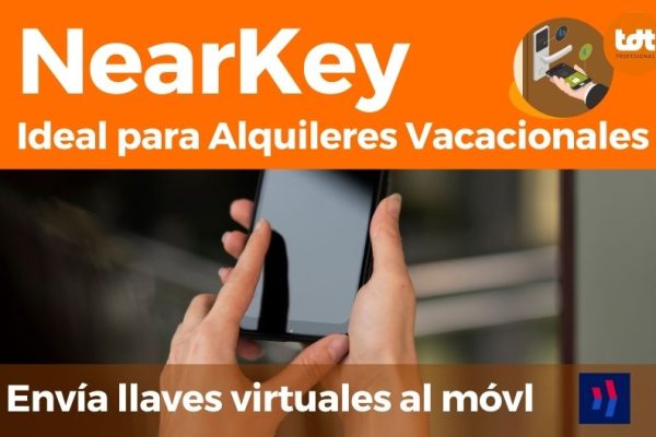 Nerakey alquileres vacacionales llave virtual movil smartphone bluetooth