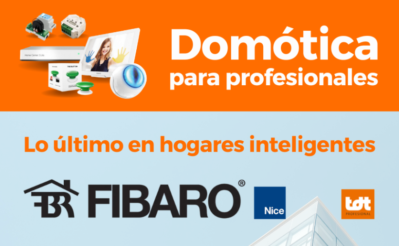 Domótica Fibaro Nice catalogo smart home casa inteligente