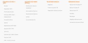 Comprar equipos de red wifi y fibra