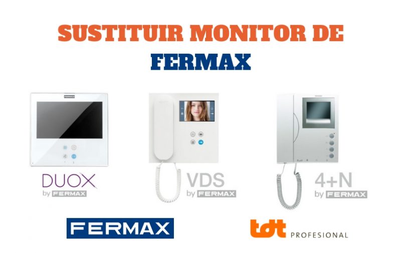 Reemplazar un monitor Fermax