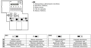 conexiones telefonillo universal