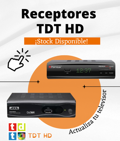 Receptor Full HD DM-Digital TNT/DTT/TDT, DVB-T2, USB, HDMI, SCART, PVR