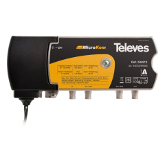 CATV Line Amplifier 1 Input/1 Output 20dB/25dB Microkom by Televes