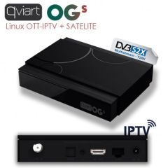 OUTLET: Receptor Satélite IPTV OTT Qviart OG S Full HD Linux CA