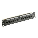 Panel 10 "and 12 ports RJ45 category 6 31GT12PU6