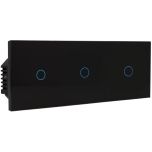 Kit with Triple Panel and Black 3 Button Switch by A-SMARTHOME