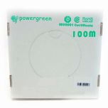 Cable FTP Categoría 6 Interior PVC Gris Powergreen CAB-06100-BFT