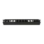 Cable Passage Panel for 19'' 1U Rack with Front Cover Televes 
