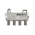 Splitter 3 Outputs Connector F 8/7dB of Televes