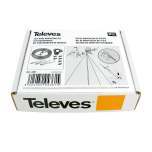 Kit montaje vientos Televes 4361 para mastil 45mm