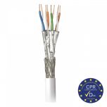 Data cable STP CAT7 Dca Cu LSFH White Coil 500m from Televes