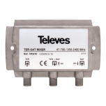 Televes 745210 Terrestrial and Satellite Mixer