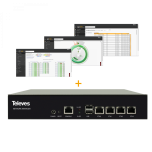 Lite server for monitoring GPON networks. Includes Software and licenses up to 128 devices.