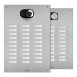 Switch Plate with 30 Pushbuttons in 3 Columns Comelit IX0330