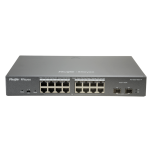 Manageable Switch 16 Ports 1GB POE+ and 2 SPF Uplink 240W Rackable by Reyee