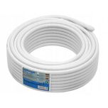 Cable Coaxial Interior Blanco CCS/AL en Bobina de 20m de Ankasat Foto 1