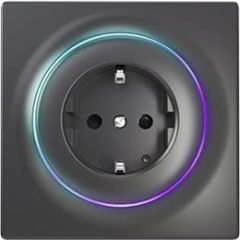 Enchufe Z-Wave Plus Walli Outlet Socket F Antracita FGWOF-011-8