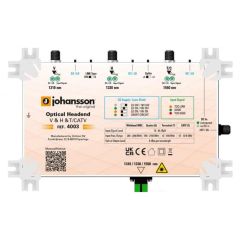 Johansson SC/APC 1310/1330/1550nm 9dB Indoor Optical Transmitter