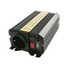 Current Inverter 12VDC - 230VAC 300W 1 Schuko + USB