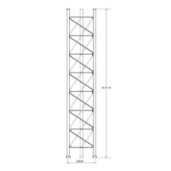 Torreta Tramo Intermedio 360mm 3m Rover 63049