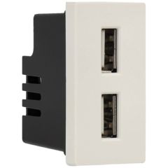 Panel de Conector para USB Blanco de A-SMARTHOME