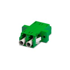 Adaptador Fibra Óptica LC/APC Monomodo Duplex