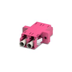 Fiber Optic Adapter LC/UPC Singlemode Duplex OM4