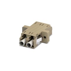 Fiber Optic Adapter LC/UPC Multimode Duplex OM1-OM2