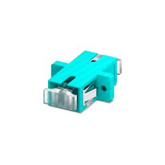 Adaptador Fibra Óptica SC/UPC Multimodo Simplex OM3