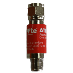 Atenuador fijo 10 dB 5-2400 MHz