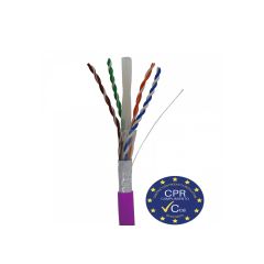 Data Cable U/UTP Interior Violet Cat 6A Cca LSFH Coil 500m DK6000A 219312 from Televes