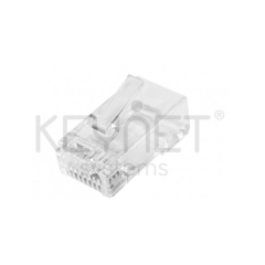 Conector RJ45 Macho para Cable UTP CAT6 Montaje con FE-795 de Keynet