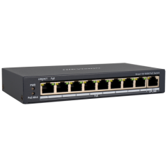 Switch 9 Puertos 1Gb 8 POE 110W de Hikvision