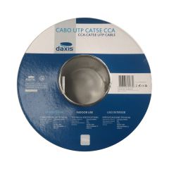 UTP Cat.5E CCA Cable 100m Gray Daxis ED0314