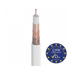 Cable Coaxial T100plus Cu/Cu Euroclase Dca Televes 214110