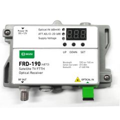 Active Terrestrial/Satellite Fiber Optic Receiver FRD-190