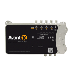 Central Programable Avant X Basic SAT con 6 Entradas FM-4xVHF/UHF-FI 71 dB de Televes