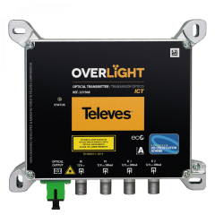 Transmisor Óptico Overlight Interior CWDM SC/APC 1510nm/9dB Televes