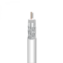 Cable Coaxial Bobina 250m T100 CU/AL PVC Blanco