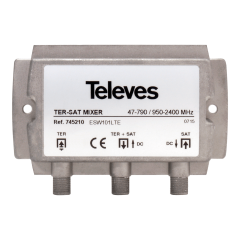 Mezclador Terrestre y Satélite Televes 745210