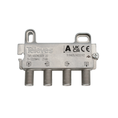 Derivador 2 Salidas Terminal CATV Conector F 21dB de Televes