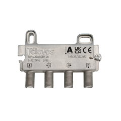 Derivador 2 Salidas Terminal CATV Conector F 24dB de Televes