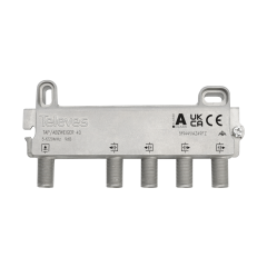 Derivador 4 Salidas Terminal CATV Conector F 9dB de Televes