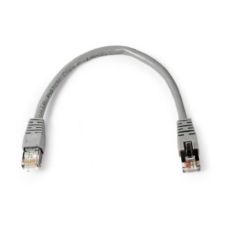 Latiguillo FTP CAT6A RJ45 Cobre LSZH Gris 0.25m