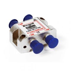 Repartidor de 3 Salidas TDT y SAT con Conector F 7.1 dB de Engel