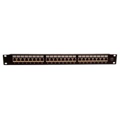 Patch Panel 24 ports RJ45 female CAT6 FTP