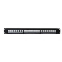 Patch Panel 19 '24 Ports Empty Tecatel