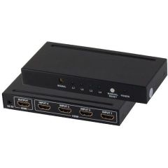 HDMI Switch 4K2K 3D 4x1 with remote