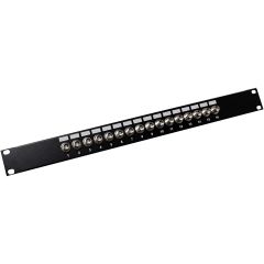 Patch Panel 1U 19 '12 Ports BNC Female-Female 